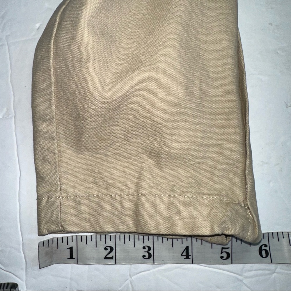 Fear of God Men’s Khaki Elastic Waist Pull On Zip Ankle Joggers- Size Medium - Picture 8 of 12